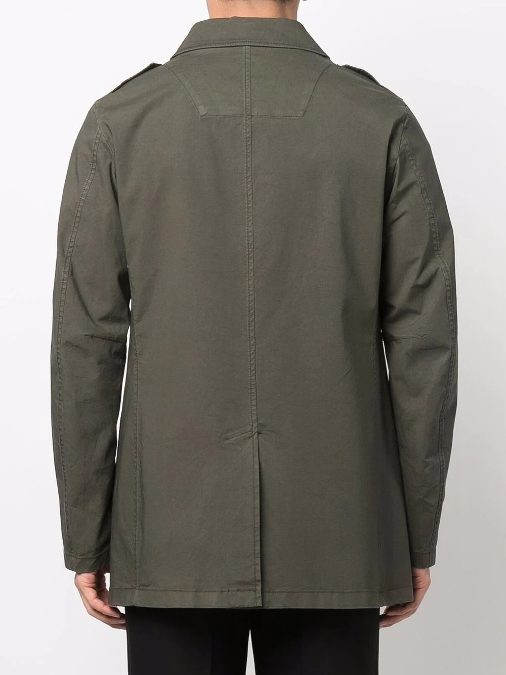 single-breasted lightweight jacket - 4