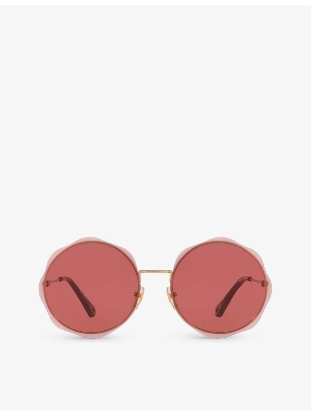CH0202S metal round frame sunglasses - 1