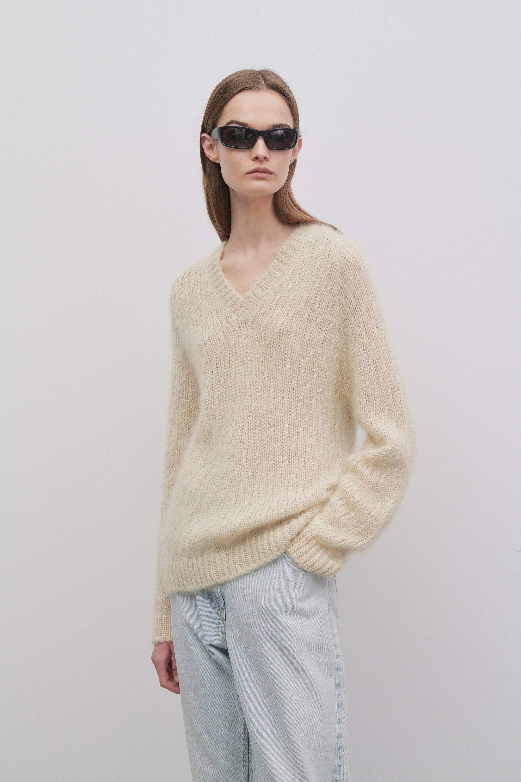 Finley Top in Mohair and Silk - 3