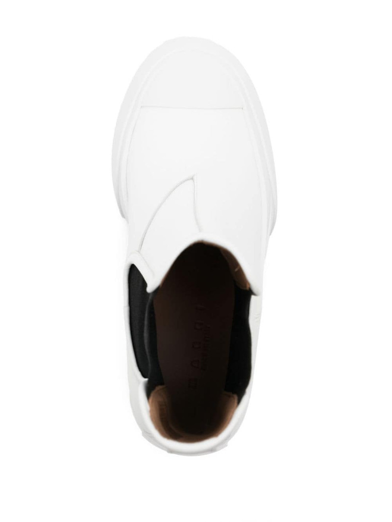 70mm leather Chelsea boots 4