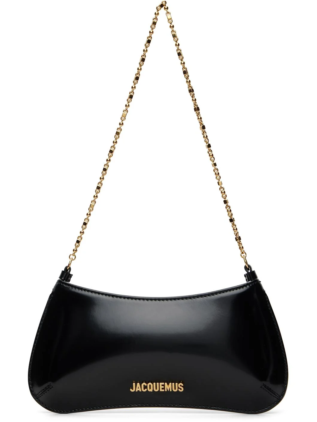 Black Winter Retreat 'The small Bisou Chaîne' Bag - 1