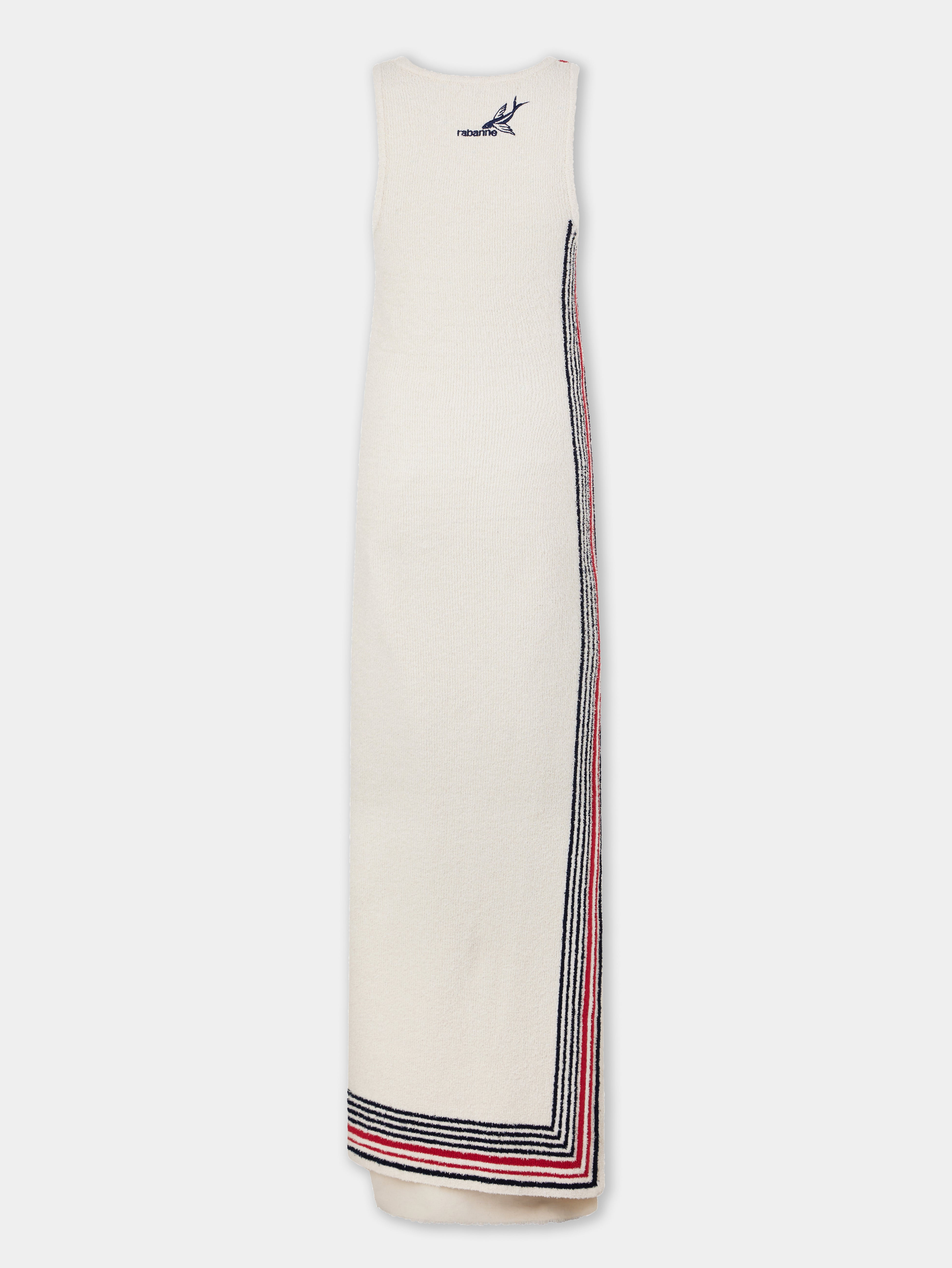 LONG DRESS IN TERRY JERSEY - 5