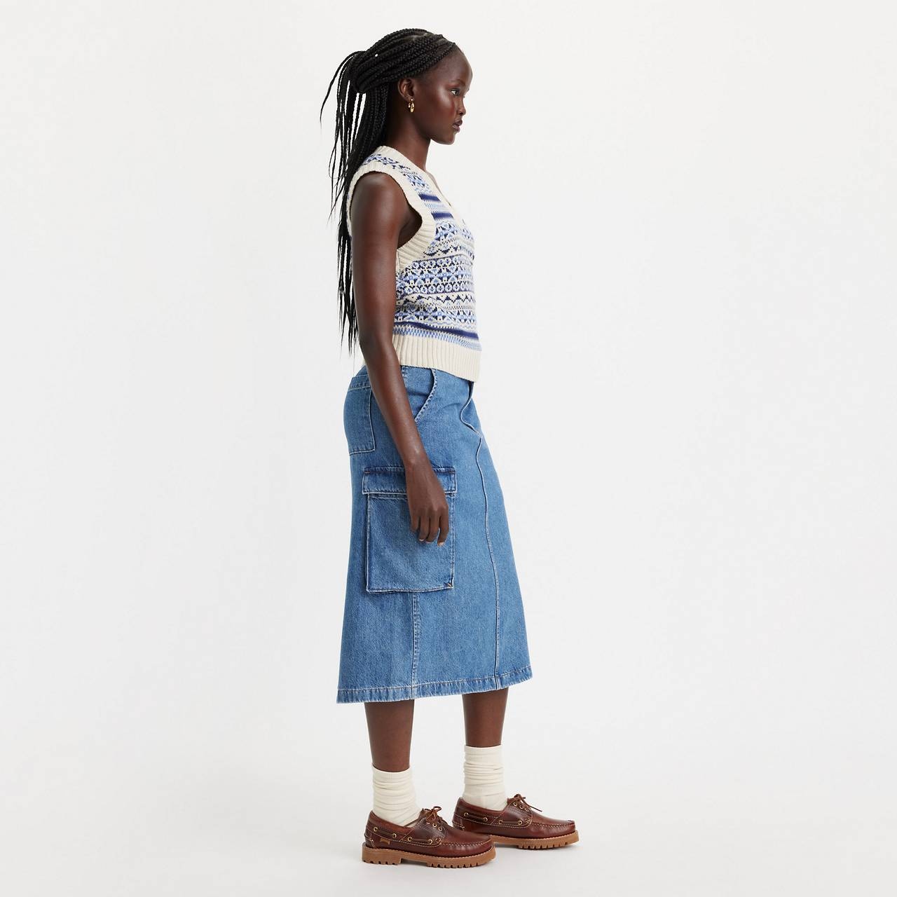 CARGO MIDI SKIRT - 6