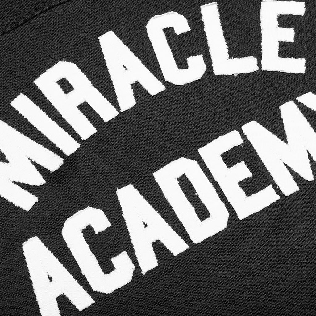 MIRACLE ACADEMY VARSITY L/S SHIRT - SUNFADE BLACK - 3