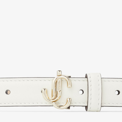 JIMMY CHOO Mini Helina
Latte Smooth Leather Mini Belt outlook