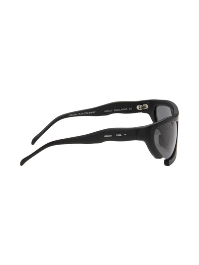 HELIOT EMIL™ Black Wraparound Sunglasses outlook