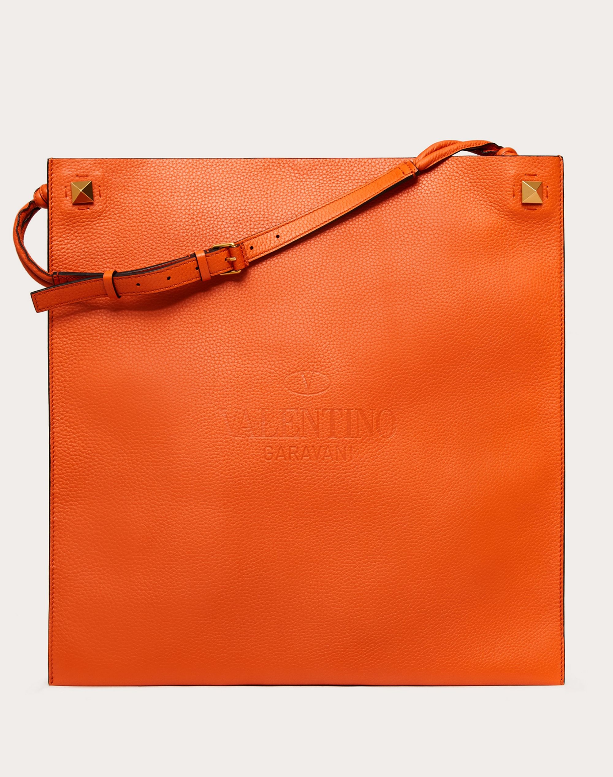 VALENTINO GARAVANI IDENTITY Leather Tote Bag - 1