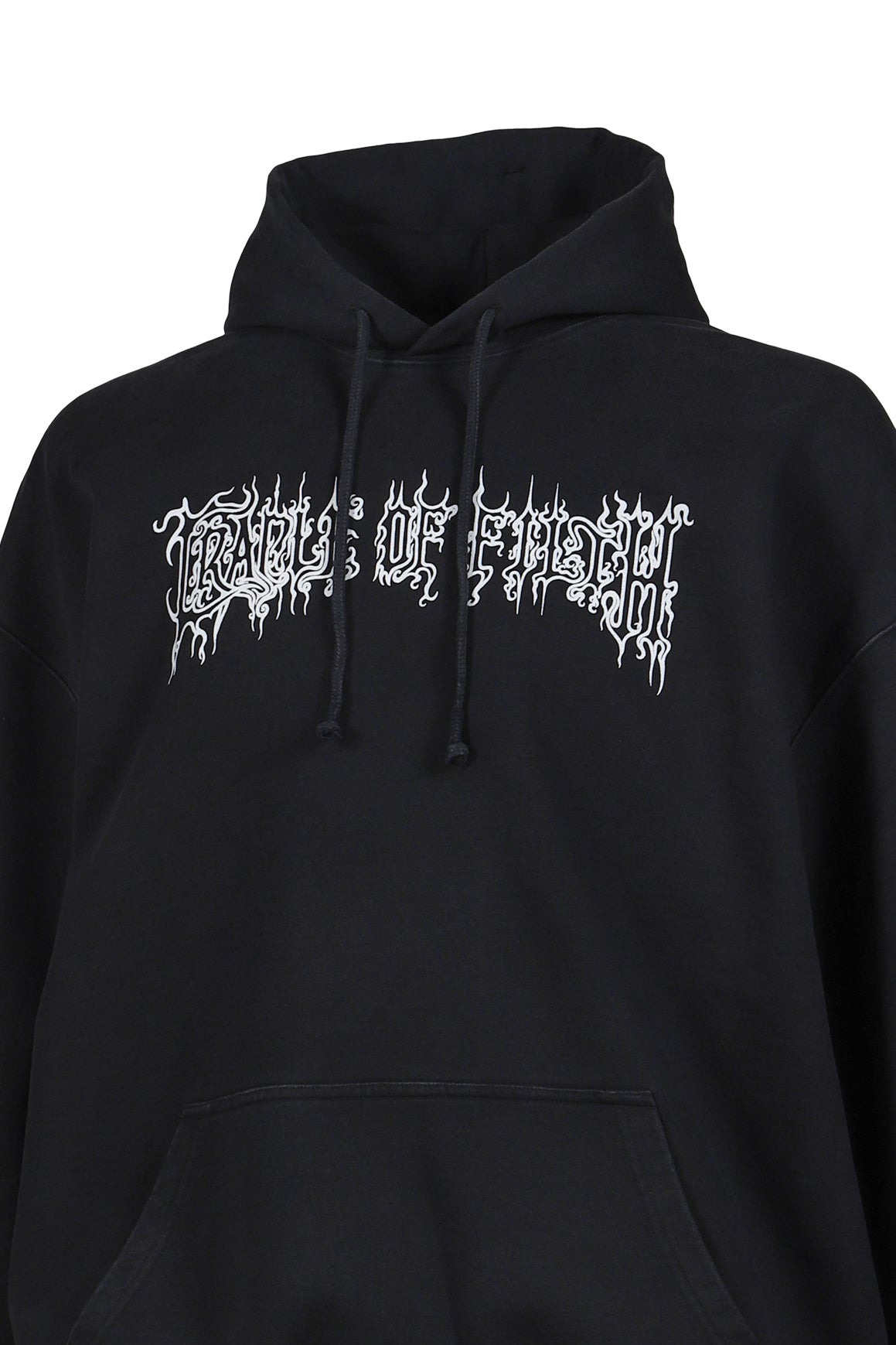 COF LOGO OVERSIZED HOODIE / WASHED BLK - 8