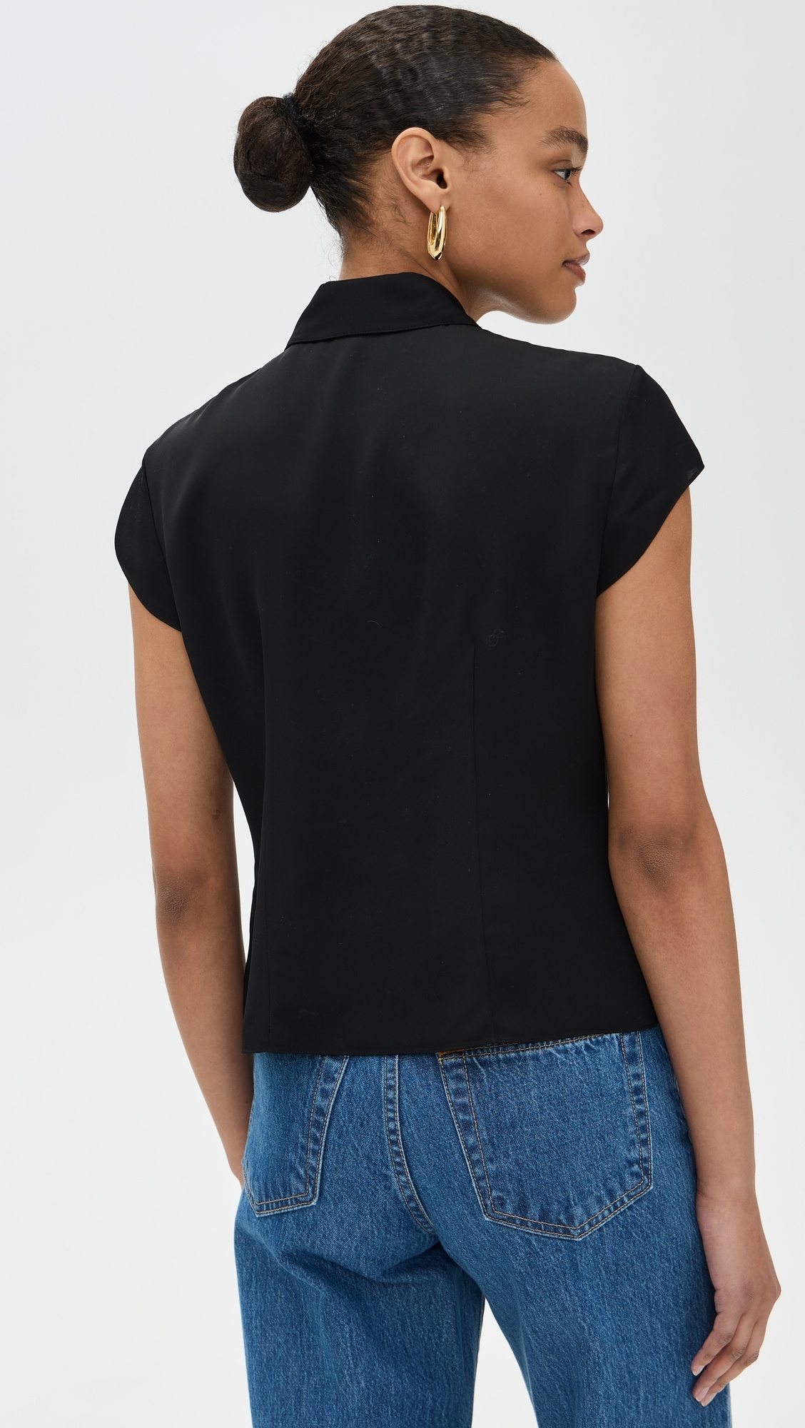 Cap Sleeve Blouse - 2