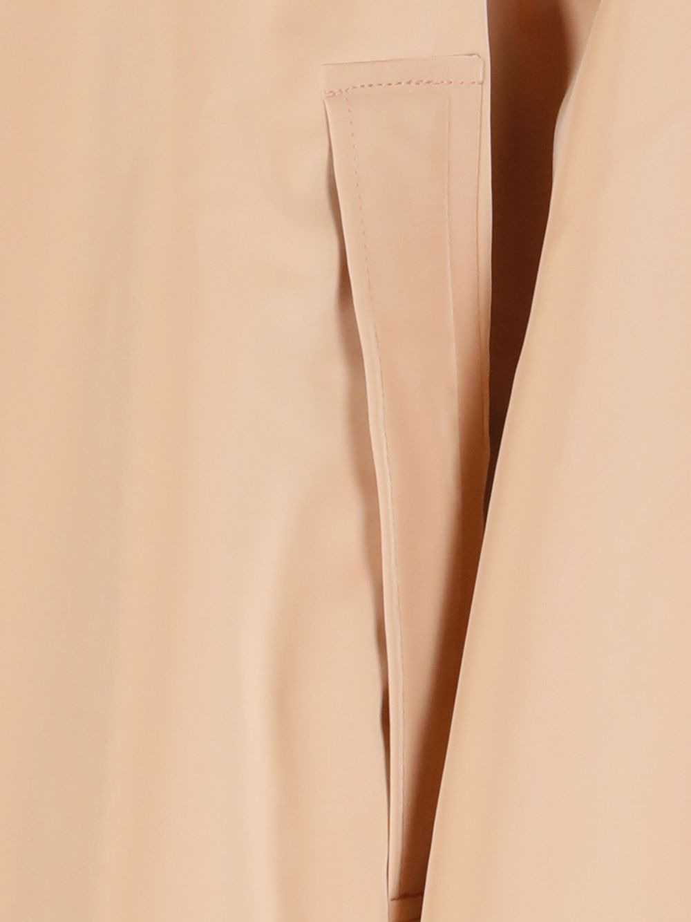 hooded snap-button rain jacket - 3