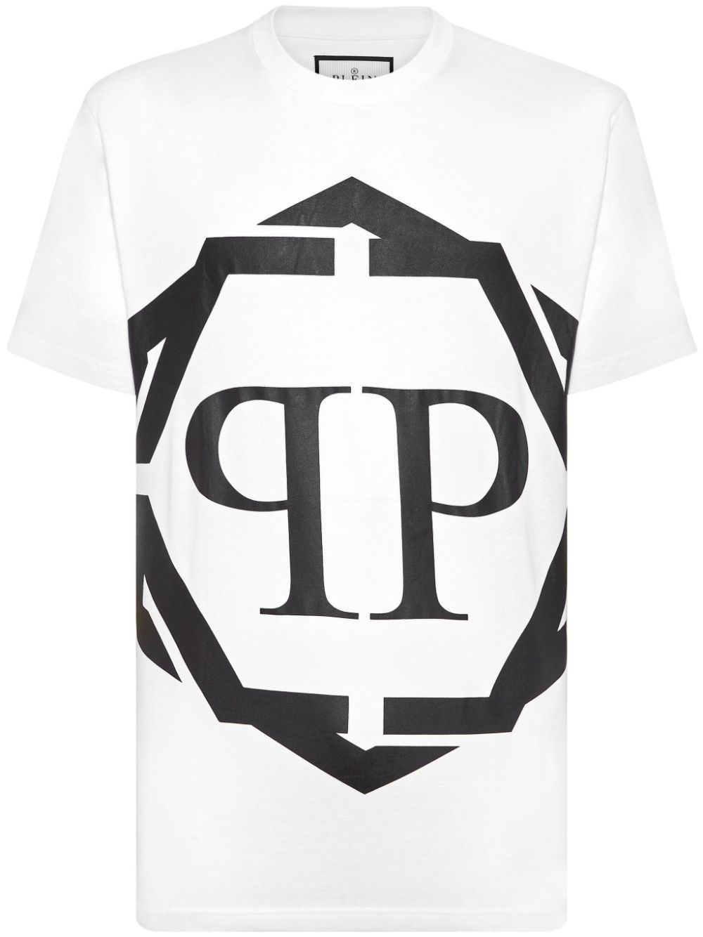 logo print t-shirt - 1