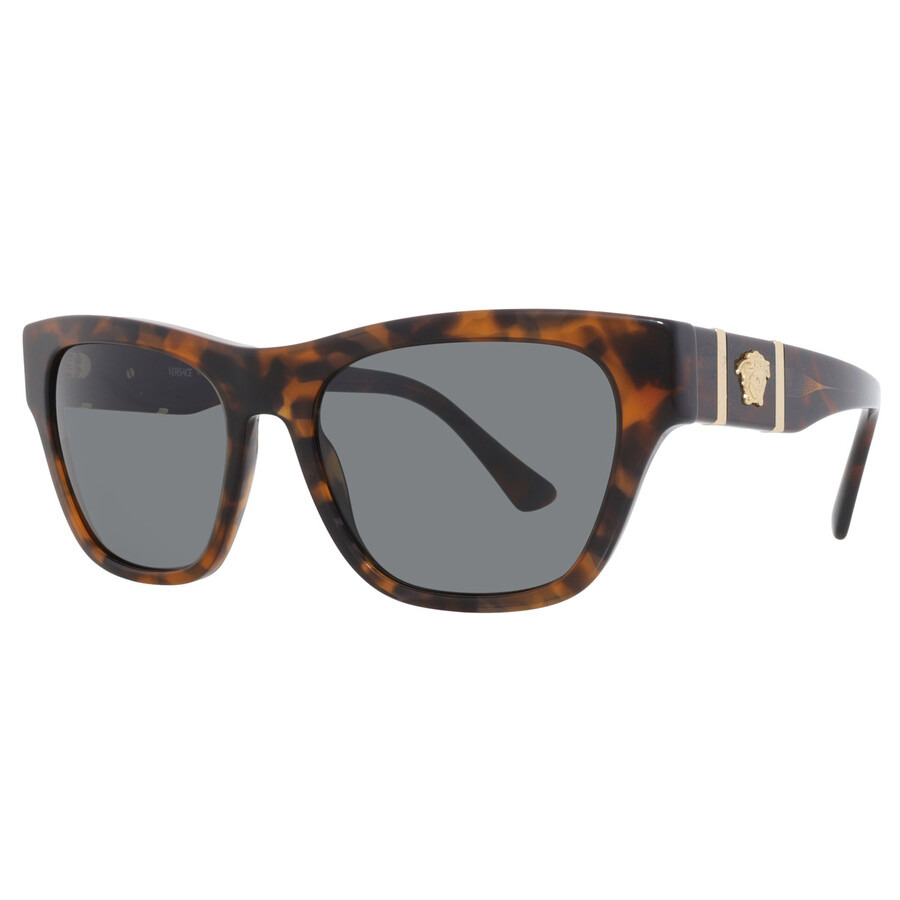 Versace Dark Grey Square Men's Sunglasses VE4457 542987 55 - 2