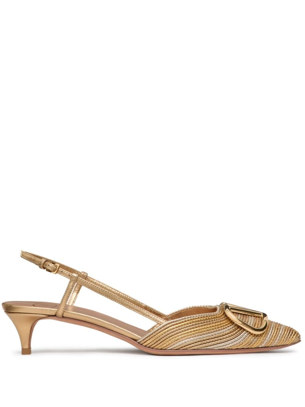 VLogo Signature slingback pumps - 1