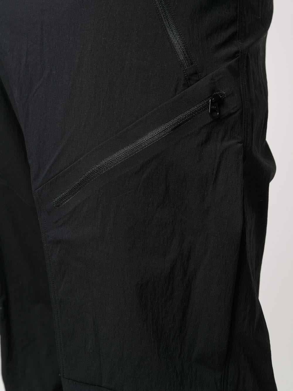 zip detail trousers - 5