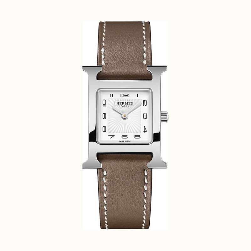Hermès Heure H Watch Strap Single Tour, 21 x 21 mm, long outlook