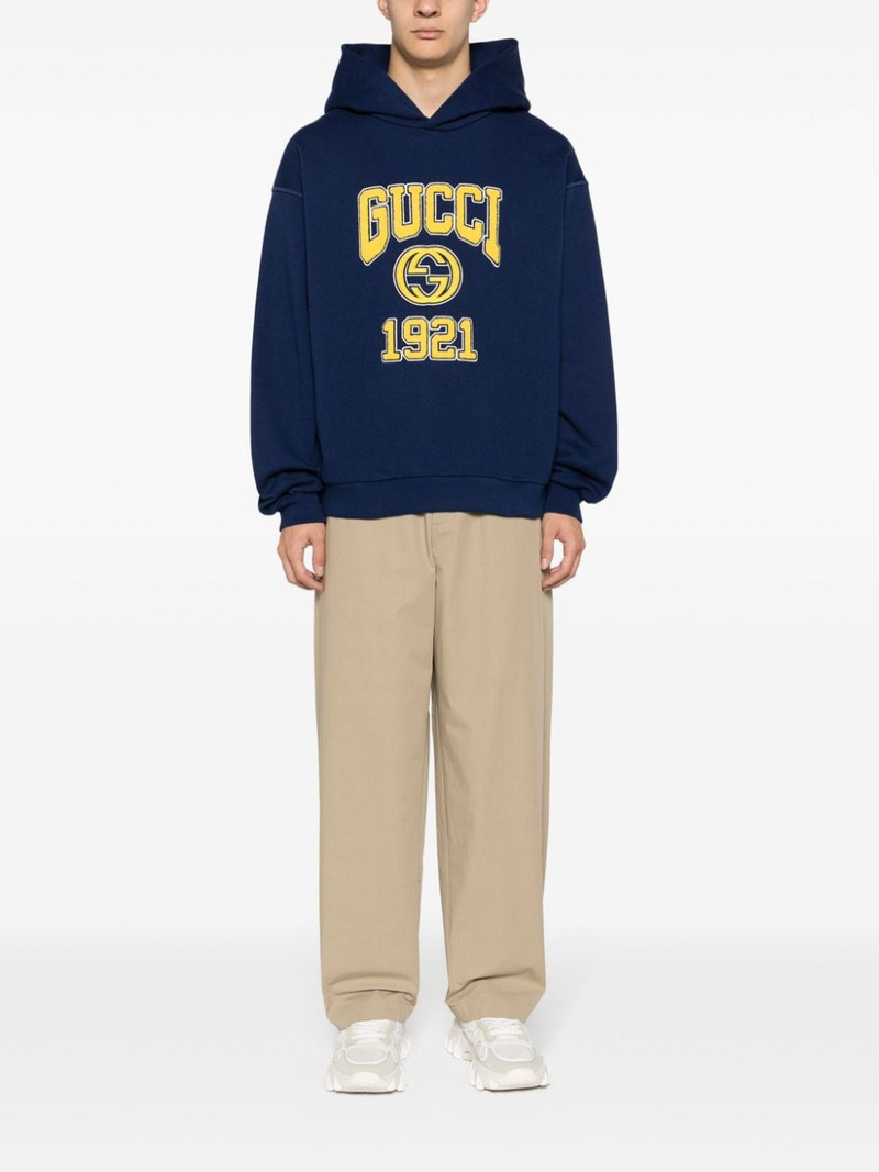 GUCCI logo-embroidered track pants outlook