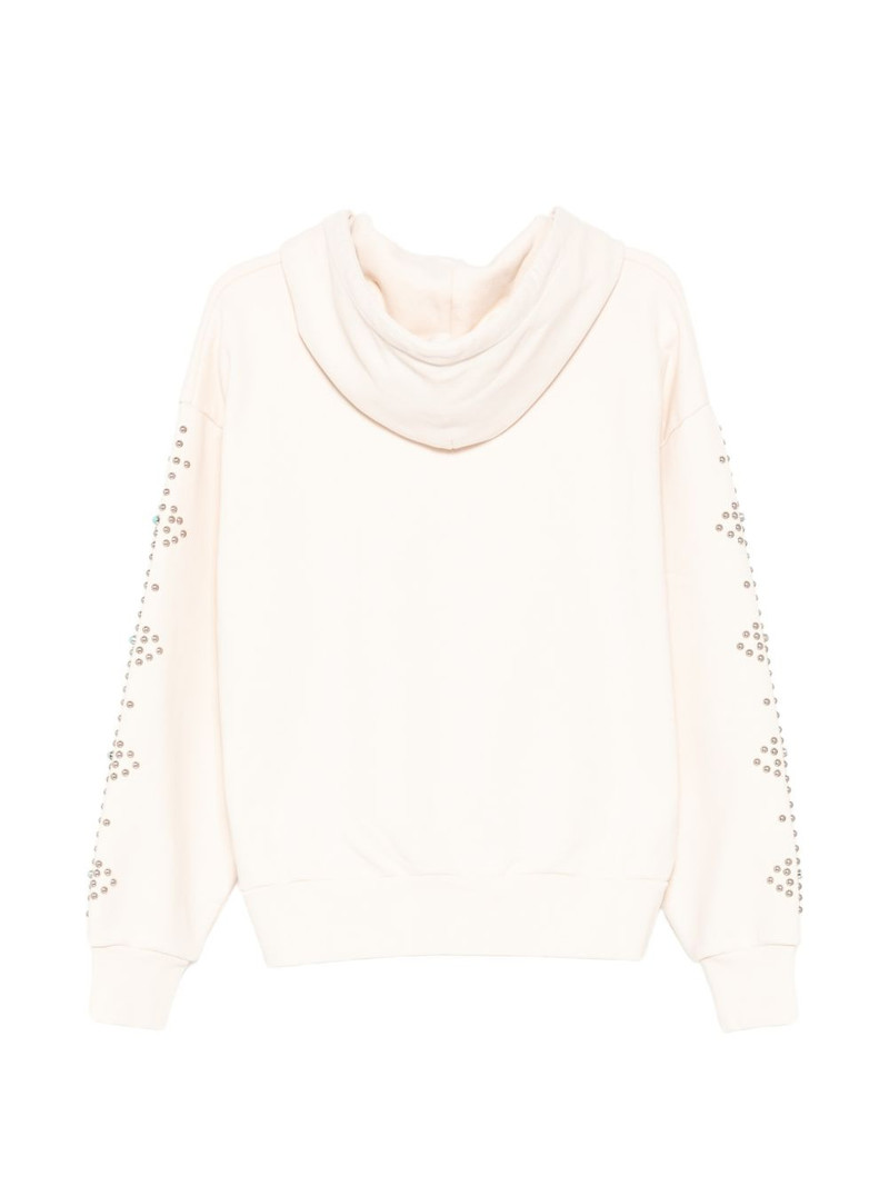 KidSuper Dove & Eye stud-embellished hoodie outlook