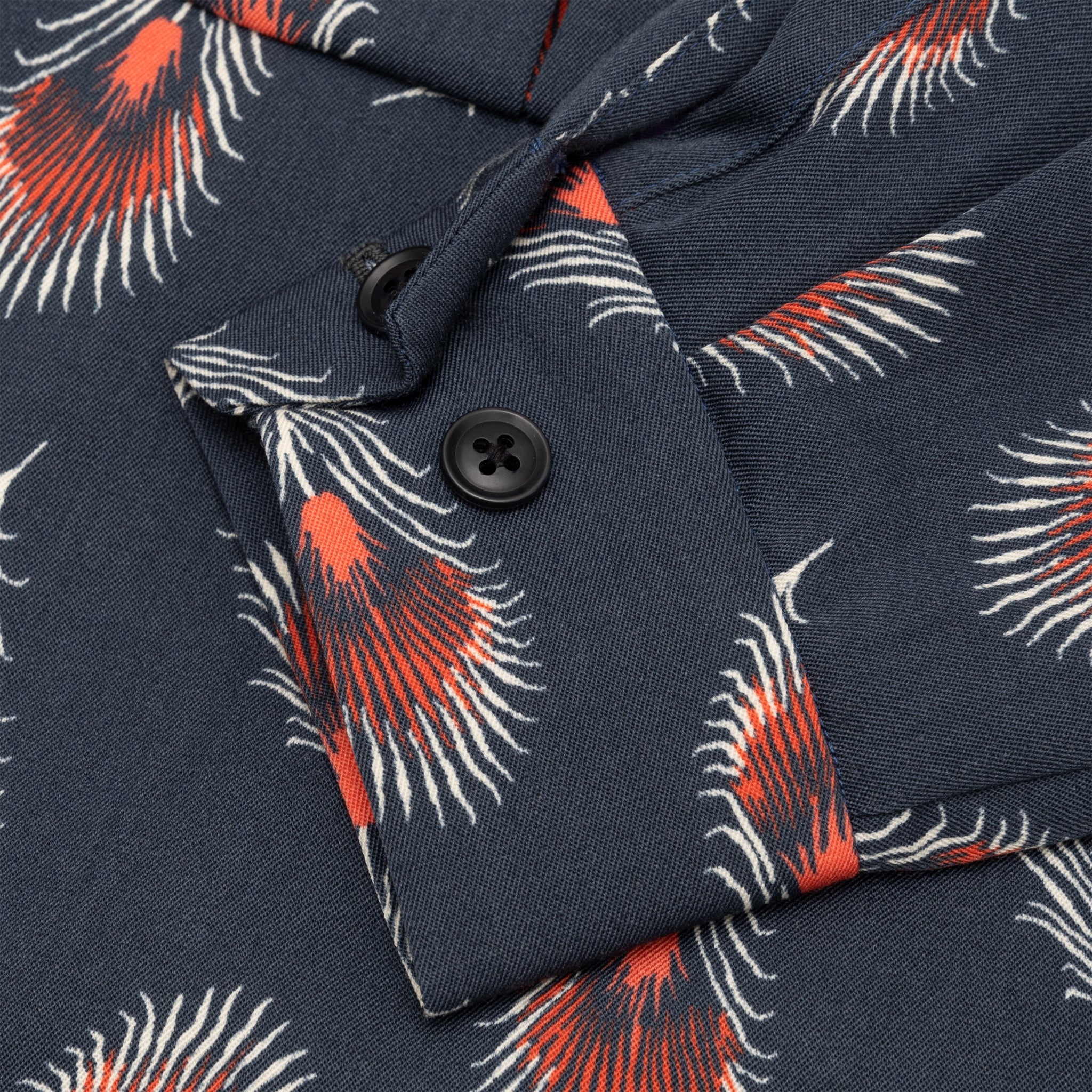 WOOL GABARDINE PRINTED SPORT JACKET - 5