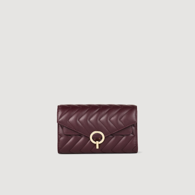 LEATHER CROSSBODY CLUTCH BAG 1