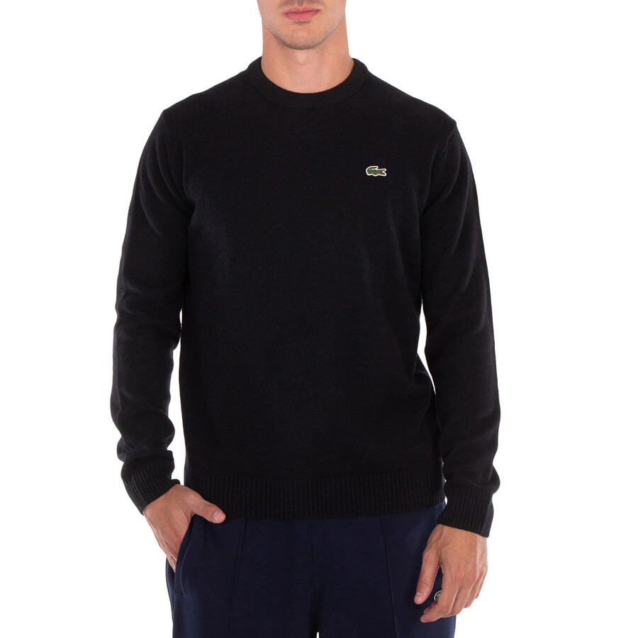 Lacoste Crew Neck Pull Over Wool Sweater - 1
