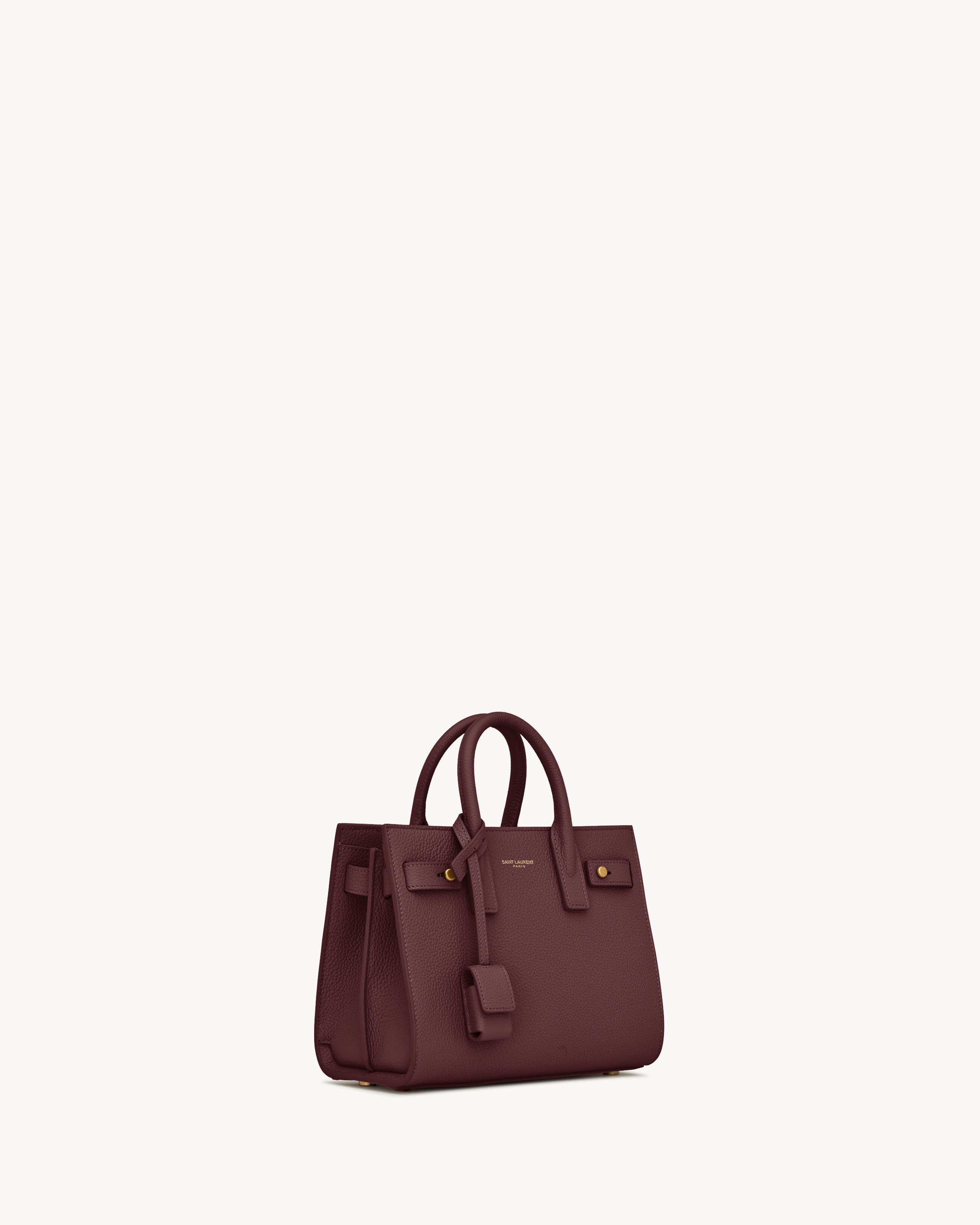 SAC DE JOUR IN SUPPLE GRAINED LEATHER - NANO - 6