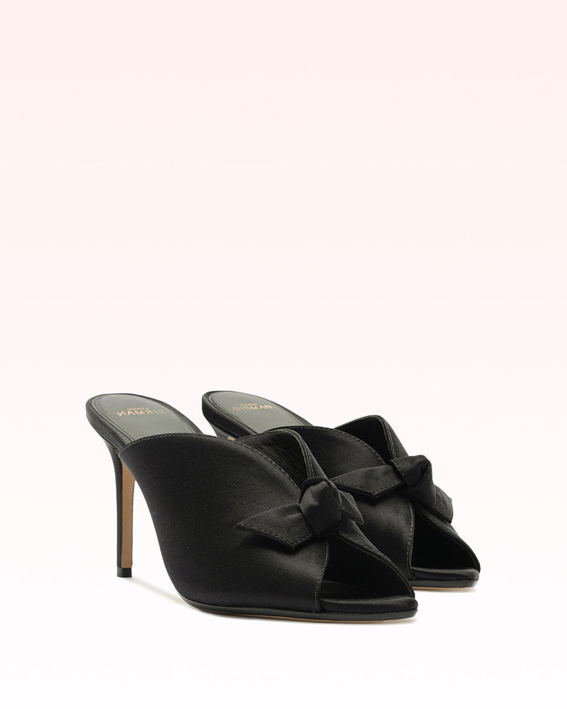 ALEXANDRE BIRMAN CLARITA VAMP 85 SATIN BLACK outlook