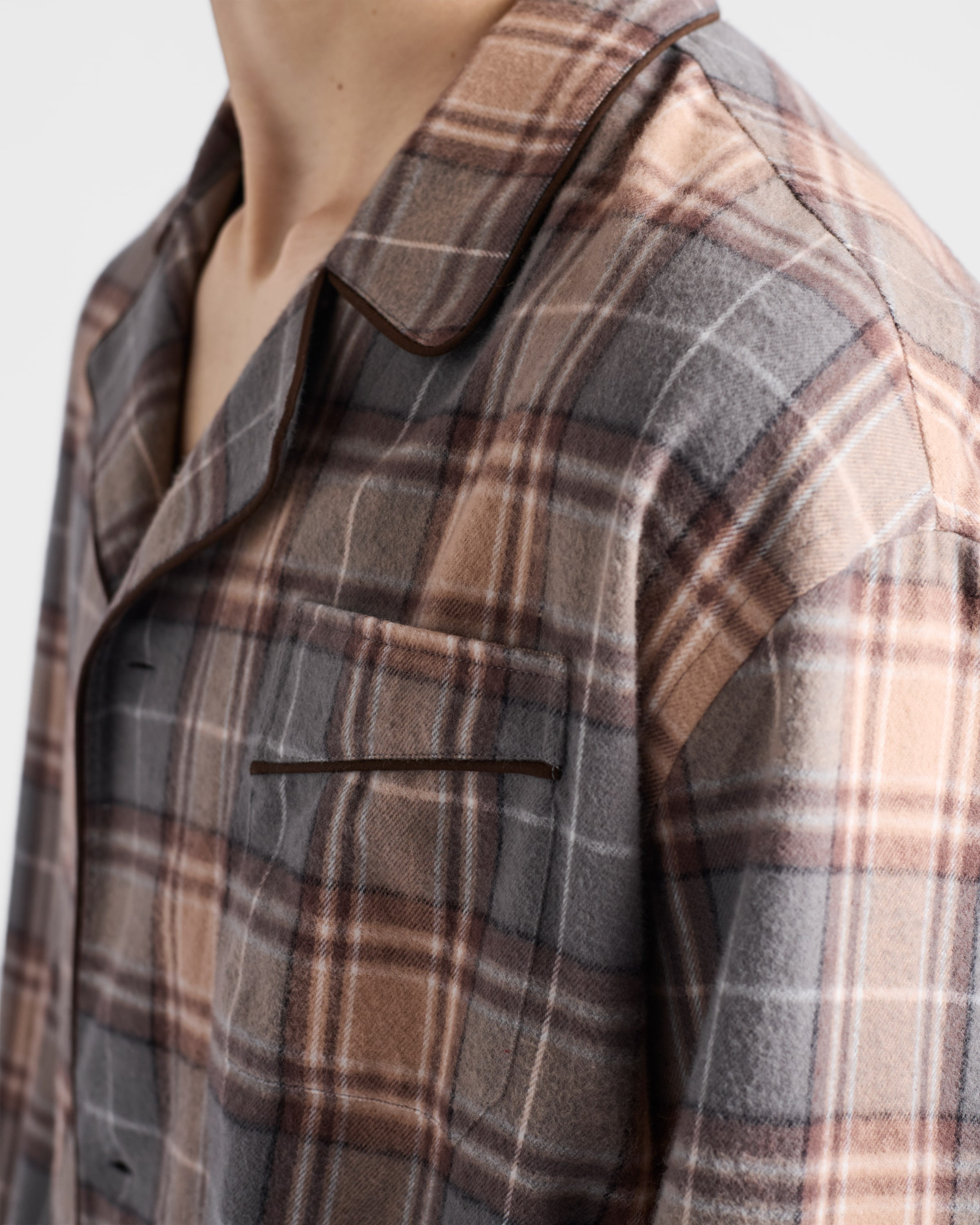 Checked cotton shirt - 4