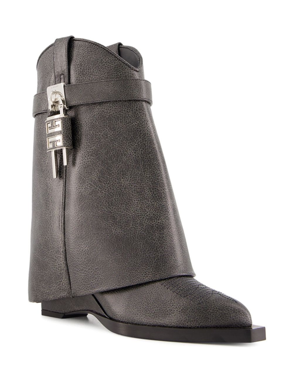 Shark Lock Cowboy boots - 2