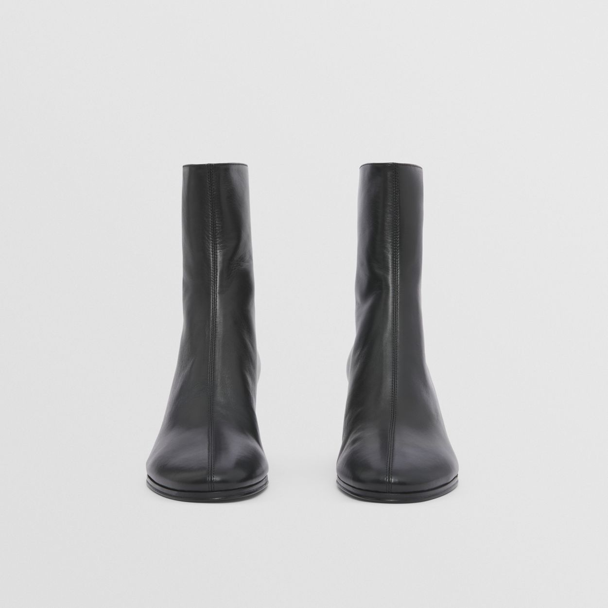 Lambskin Kitten-heel Boots - 4