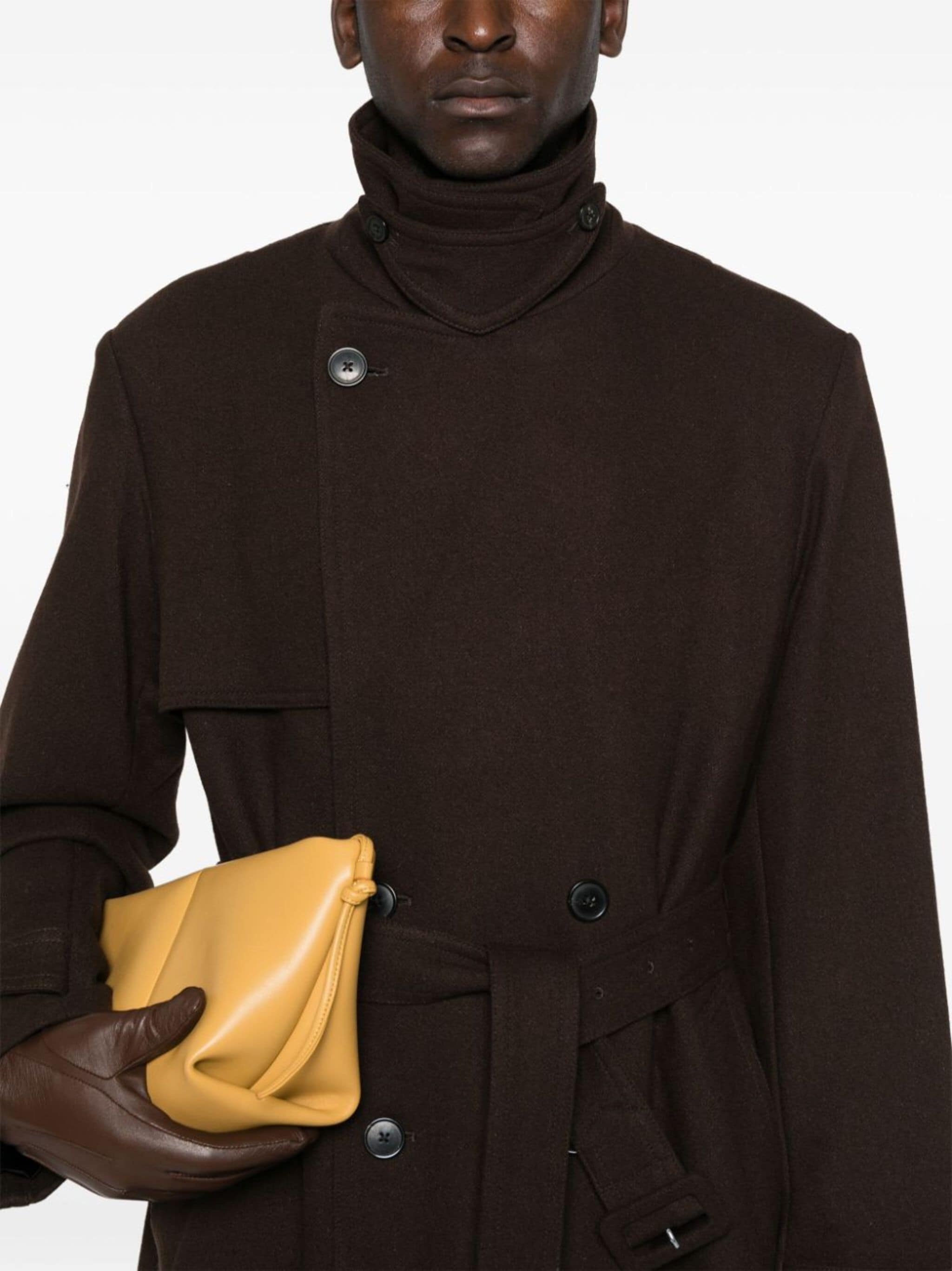 belted trench coat - 5