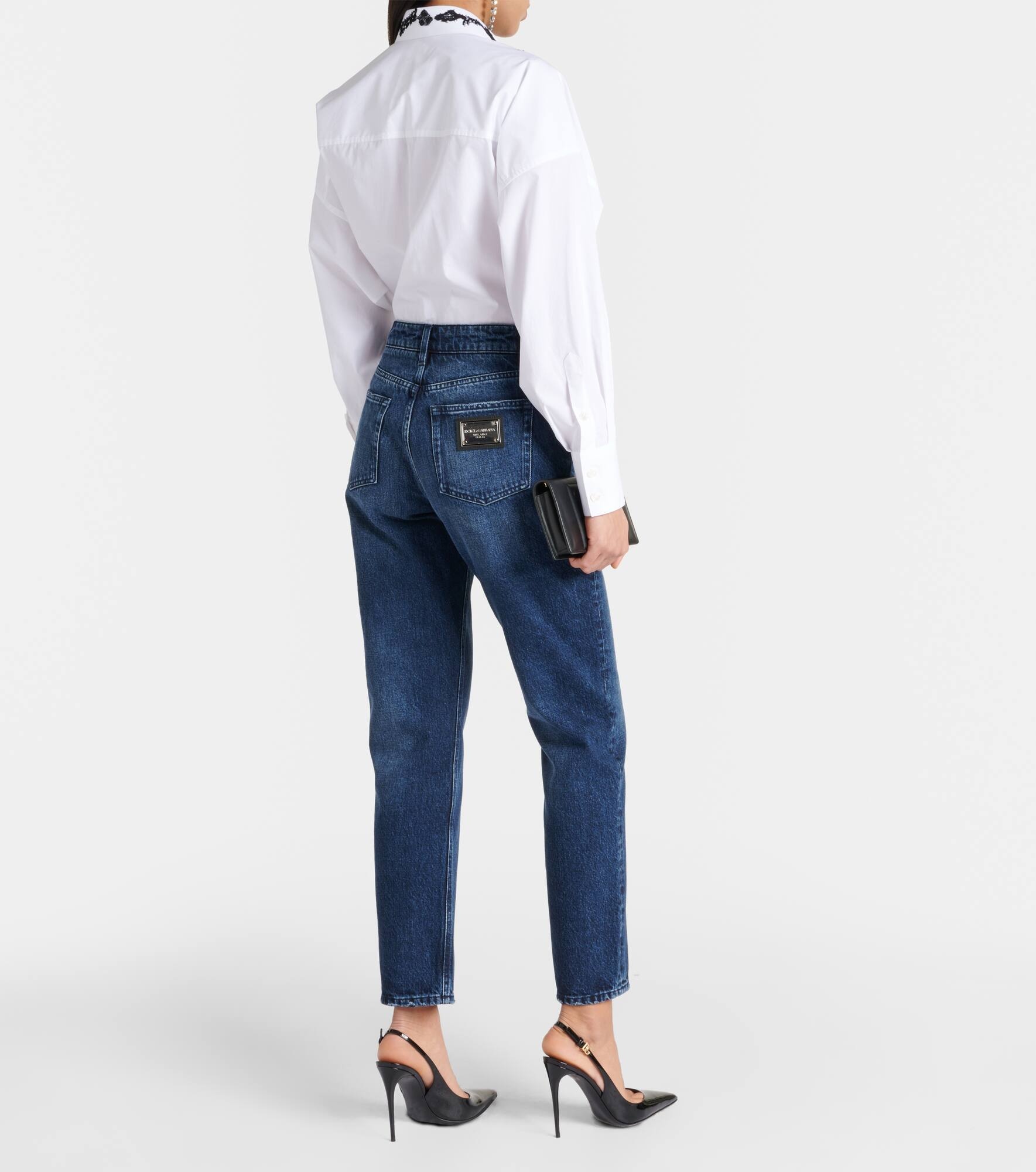 High-rise straight jeans - 3