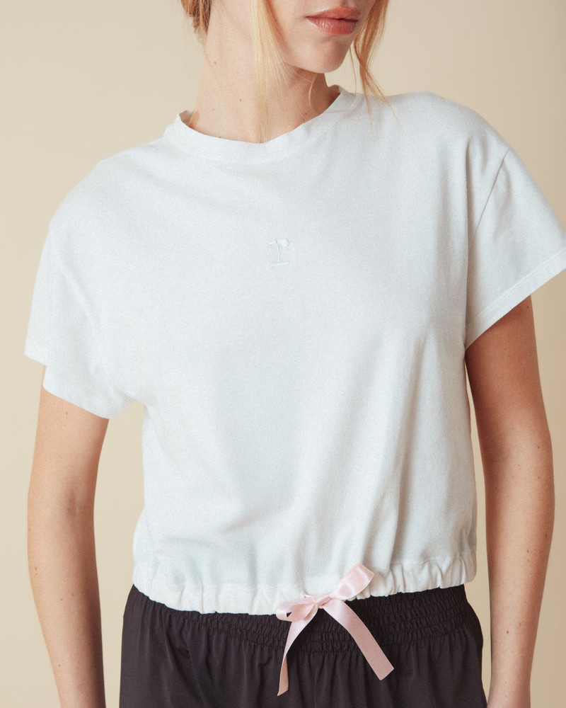 Repetto SATIN RIBBON CROP TOP outlook