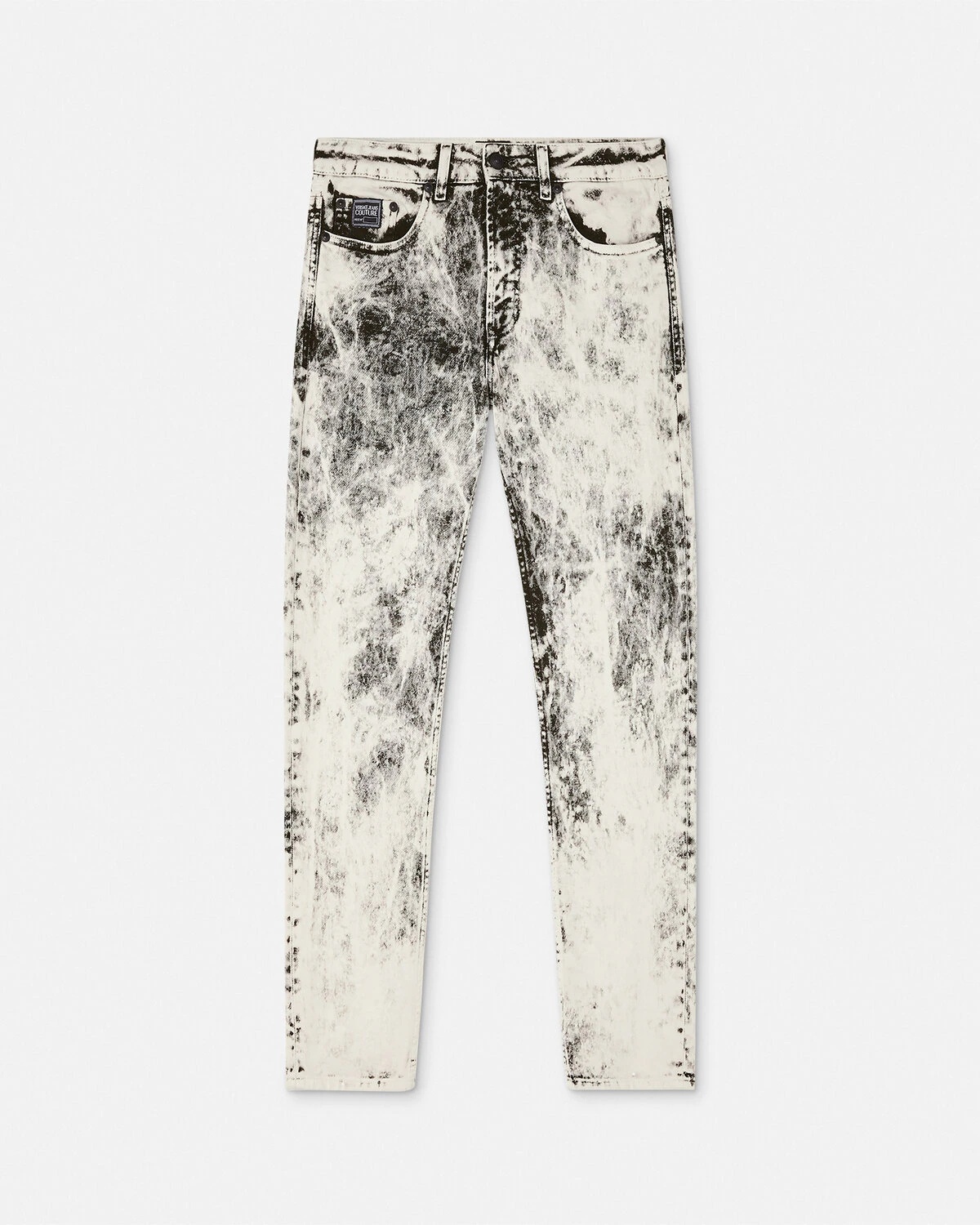 Bleached Skinny Jeans - 1