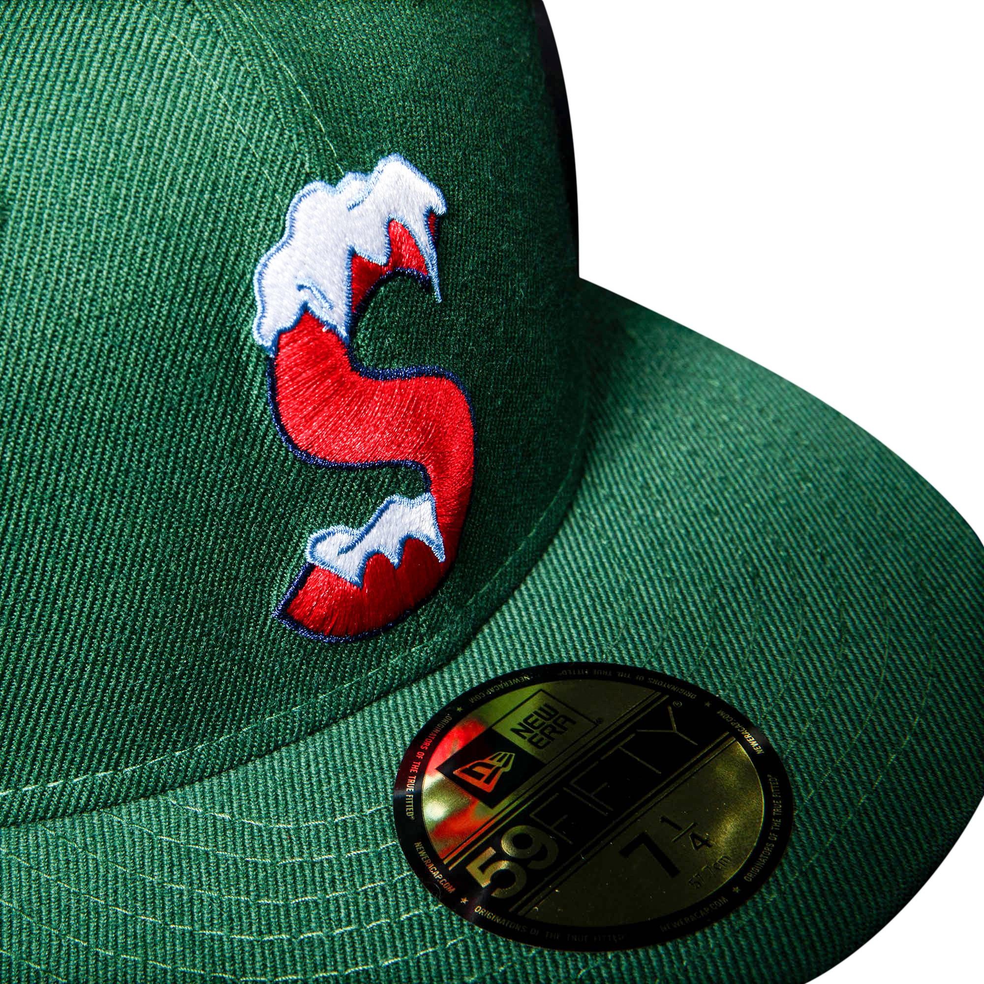 Supreme x New Era S Logo 'Bright Olive' - 3