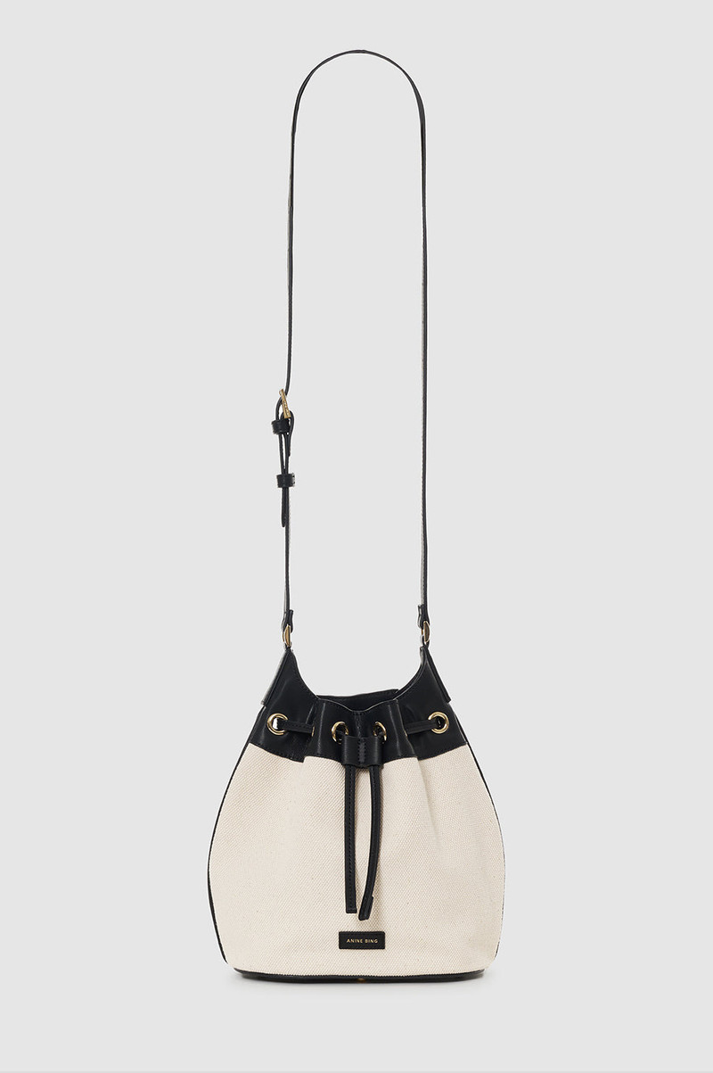 Mini Alana Bucket Bag - Natural 1