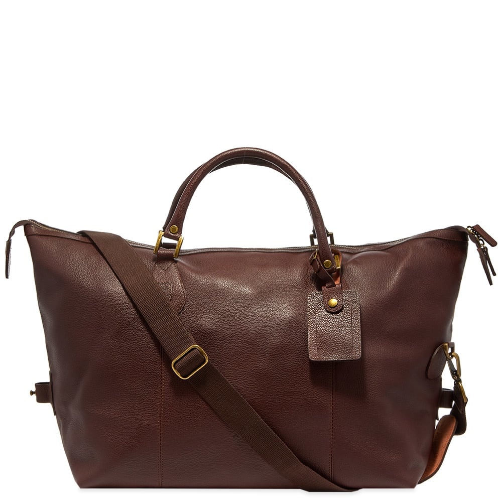 Barbour Leather Medium Travel Explorer - 1