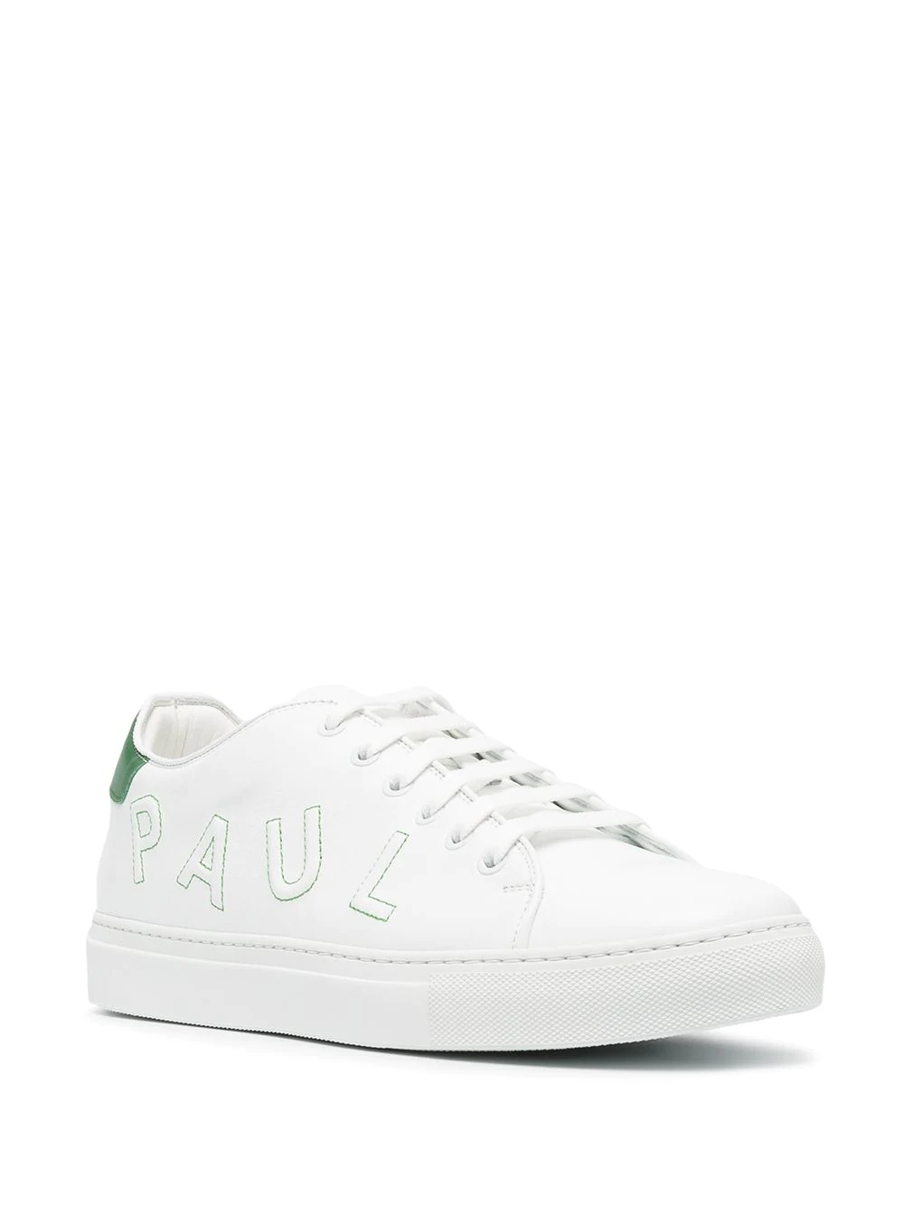 logo patch lace-up trainers - 2