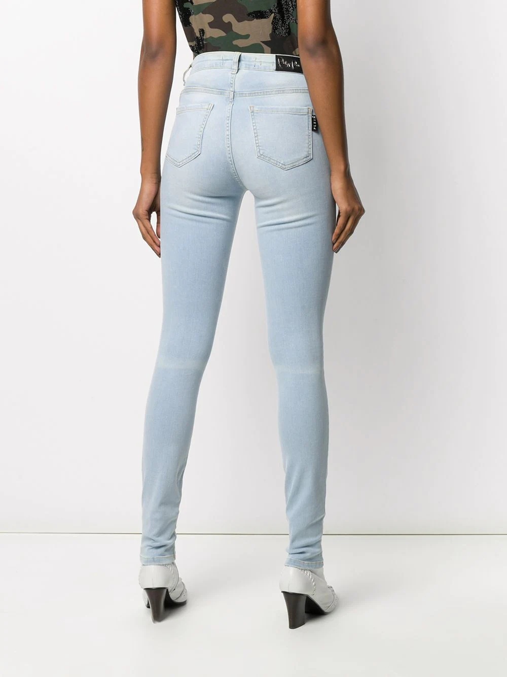 high-rise skinny jeans - 4