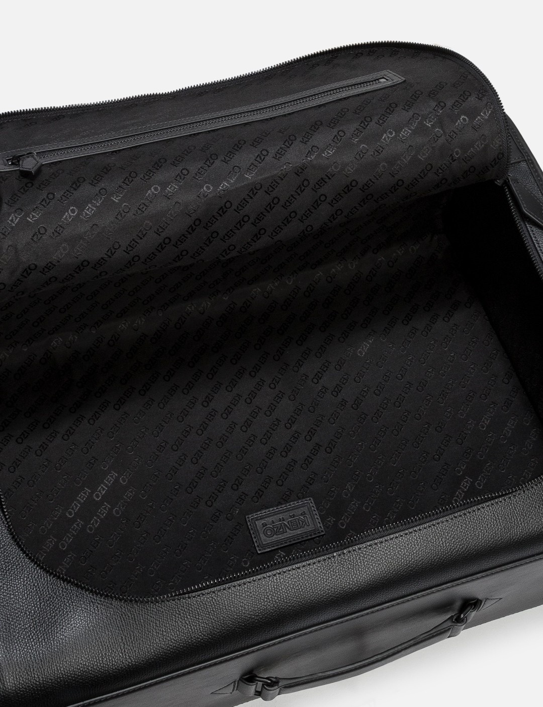 DISCOVER GRAINED LEATHER SUITCASE - 5