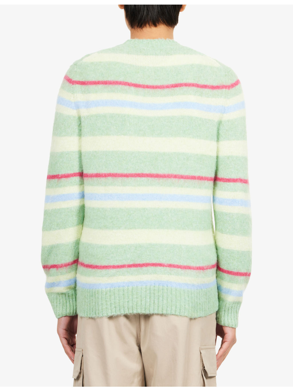 Striped Knitted Wool-Blend Jumper - 4