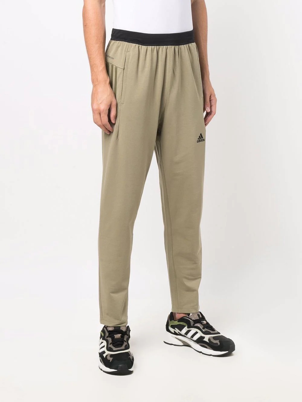 logo-print track trousers - 3