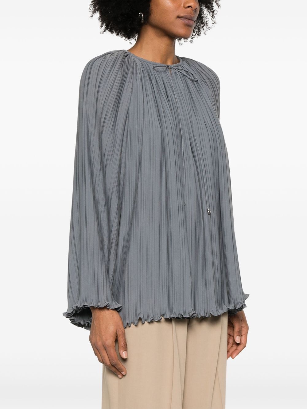pleated blouse - 3