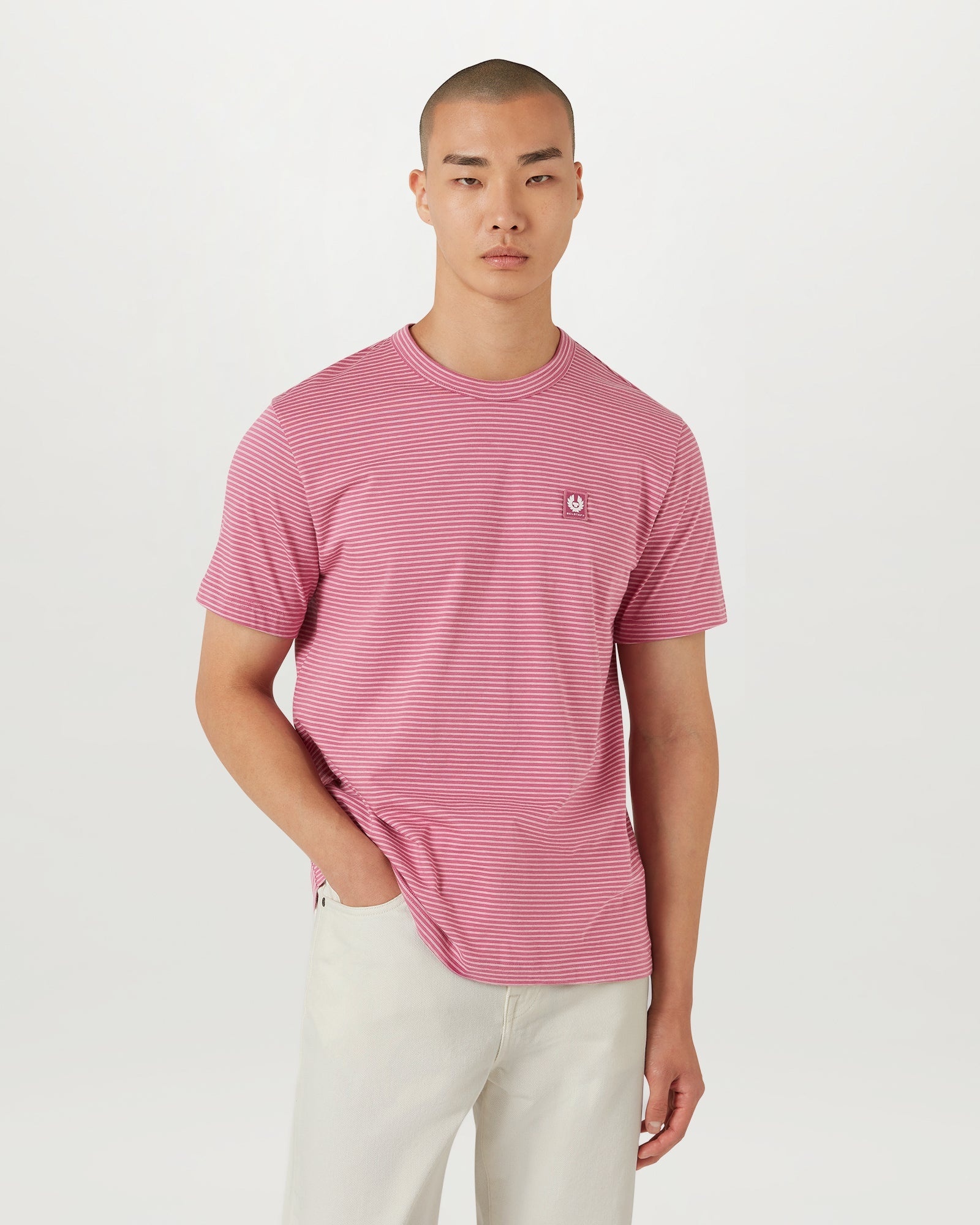 MICRO STRIPED T-SHIRT - 4