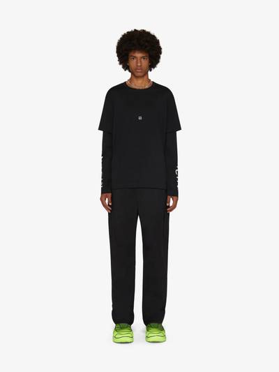 Givenchy GIVENCHY DOUBLE LAYERED T-SHIRT IN COTTON outlook
