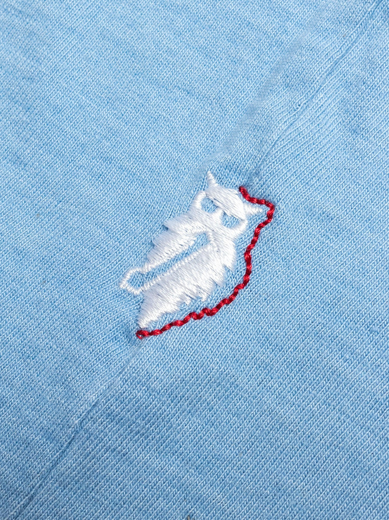 Pure Blue Japan Yarn Dyed T-Shirt in Pale Indigo outlook