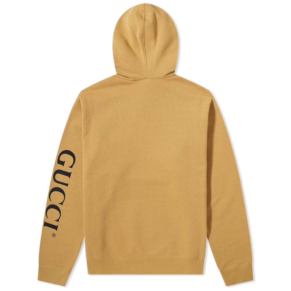 Gucci Half Zip Popover Logo Hoody - 2