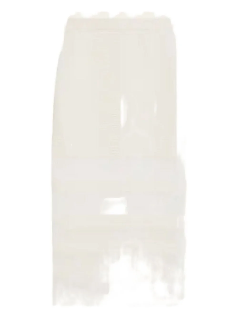 fringe-detailing skirt - 1