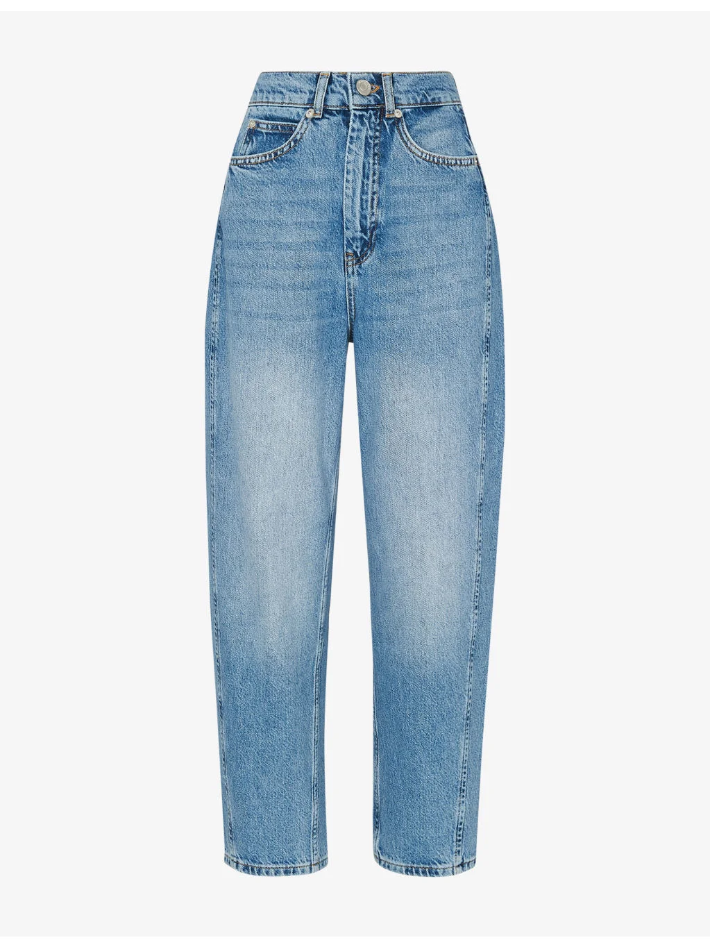 Authentic Barrel-Leg High-Rise Jeans - 1
