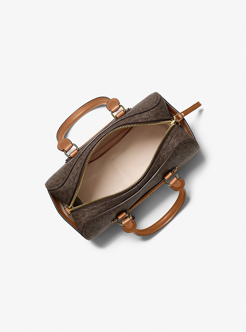 MICHAEL KORS Jet Set Travel Extra-Small Signature Logo Duffel Crossbody Bag outlook