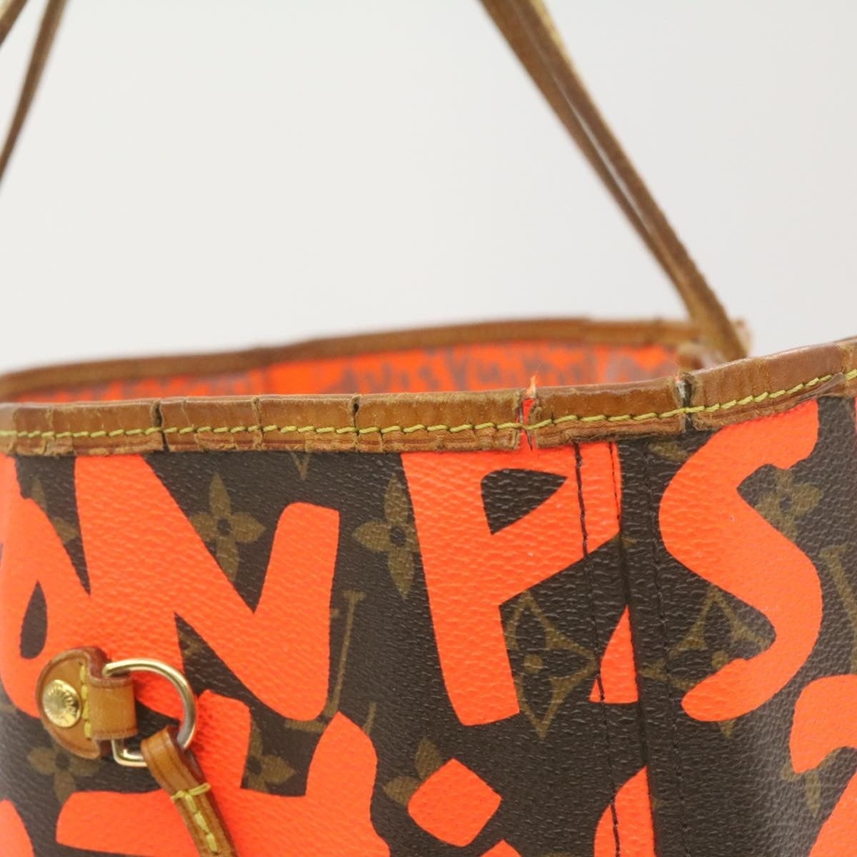 LOUIS VUITTON Monogram Graffiti Neverfull GM Tote Bag M93702 - 7